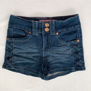 Pink Latte Girl Jean Shorts